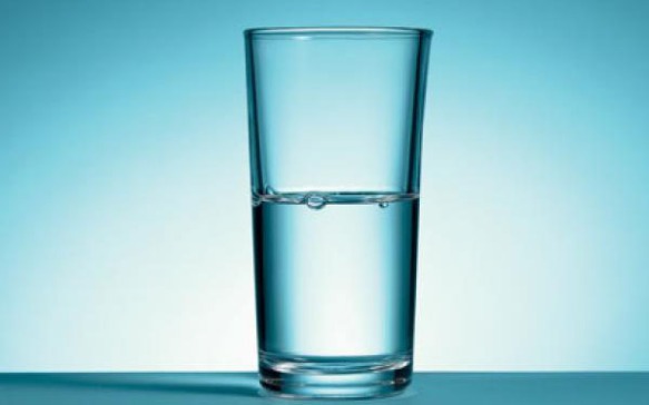 ¿Cómo ves el vaso, medio lleno o medio vacío?